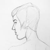 Woman with Short hair