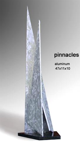pinnacles | aluminum | 47"x11"x10"