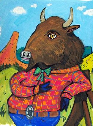 Frank Waxes Poetic About Life on the Range