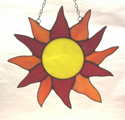 Stained Glass Sun Stained Glass Sun