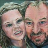 Proud Dad and His Daughter