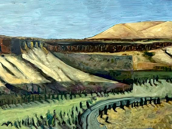 On the Road--The Badlands