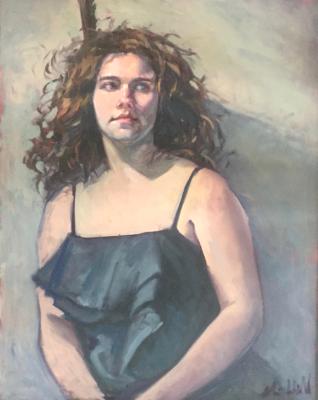 Party Girl 24x30" oil Party Girl 24x30" oil