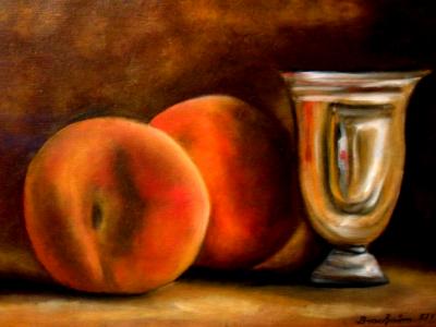Peaches with Goblet