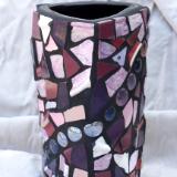 Pink and purple vase