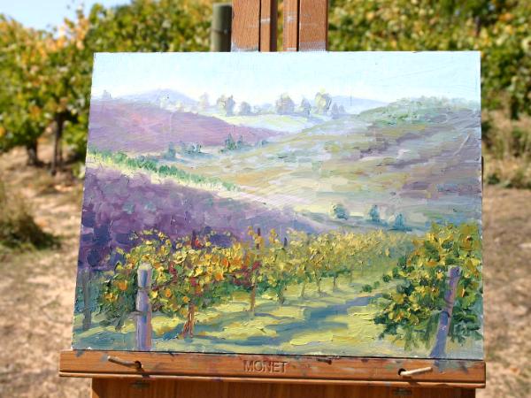 2 day plein air workshop in Idyllwild