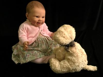  Reborn Baby Girl ~ Happy Baby Girl ~  ADOPTED/SOLD