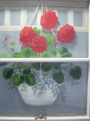 Hanging Geraniums