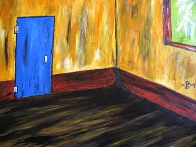 He Leans Heavily Against the Far Wall, Thinking of Her, Remembering Her Laughter and Those Days when His Heart was still Warm. He Leans Heavily Against the Far Wall, Thinking of Her, Remembering Her Laughter and Those Days when His Heart was still Warm.