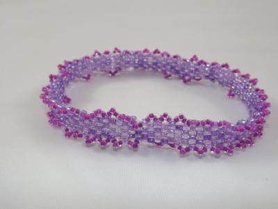 B-6 lavender bangle bracelet