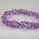 B-6 lavender bangle bracelet