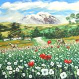 Flowers of the Chimborazo mountain, 120cm x 60cm, 2013