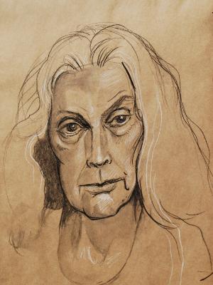 Sheley, Frontal Portrait