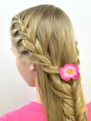 Pink Wild Rose Hair Clip Pink Wild Rose Hair Clip