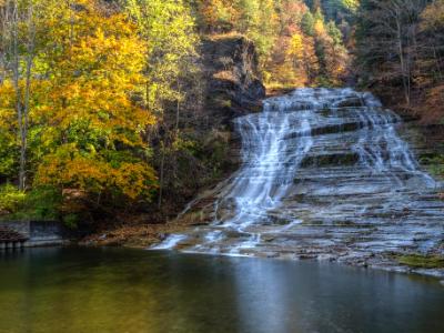 Buttermilk Falls Autumn Buttermilk Falls Autumn