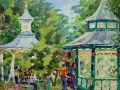 Cafe & Bandstand, Swindon Old Town Gardens