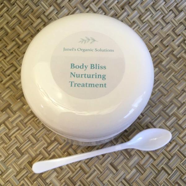 Body Bliss Nurturing Treatment 8 oz-$25. 4 oz -$15.