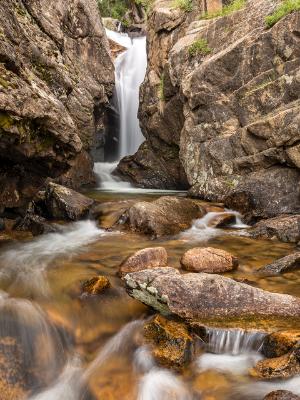 Chasm Falls on Fall River Chasm Falls on Fall River