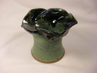 110602.J Folded-Top Vase