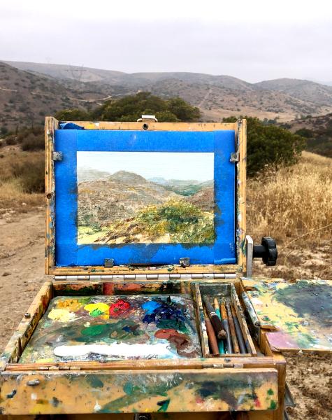 Foothills East County on Pochade Box