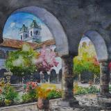 El Tejar convent, 35cm x 50cm, 2015