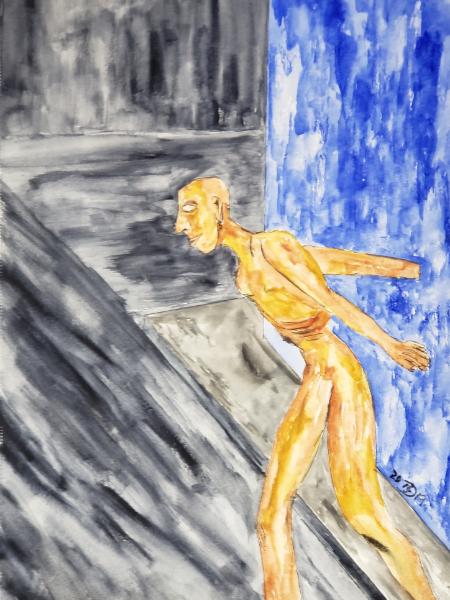 To escape the nightmare, he stepped through the blue wall with the promise of a new life in a new world... only to find a....