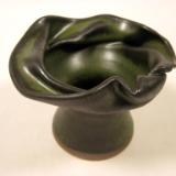 120705.H Flower Vase with Scrunched Design