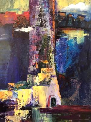 Strong Tower 20"x16" Strong Tower 20"x16"