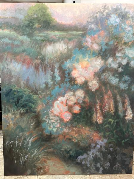 WIP: King’s Meadow 60x72 #602