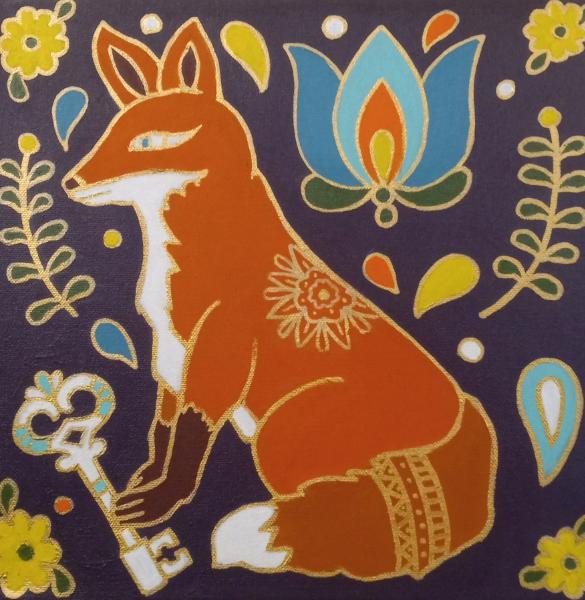 Fox with Key