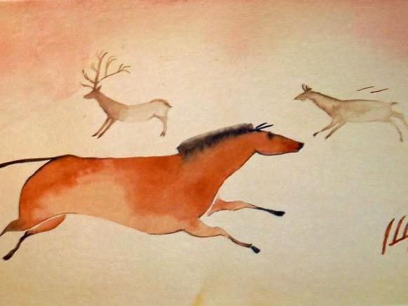 Paleolithic Horse & Deer