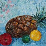 Pineapple with fruit