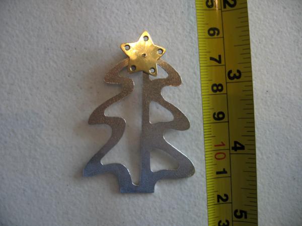 13-124 Sterling Christmas Tree