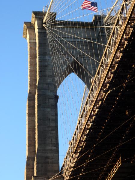 Brooklyn Bridge Reflection