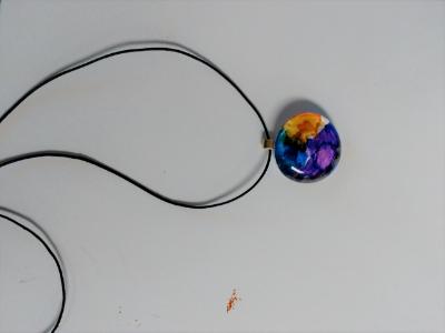 Alcohol Ink Pendants Alcohol Ink Pendants