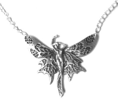 Art Nouveau Fairy Necklace Fairy statement choker