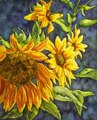 Fall Sunflowers Fall Sunflowers
