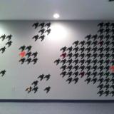 Decorative Houndstooth mural