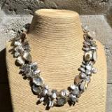 Abalone and Pearl Necklace