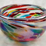 #10012515 Sm Bowl confetti colors 3.5''HX5.5''W $110.00