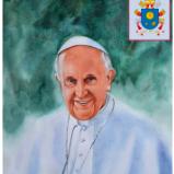 Portrait of Pope FRANCIS, 80cm x 60cm, 2015