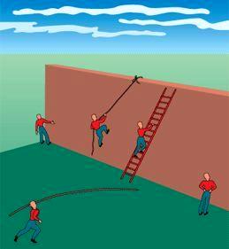 "The Wall" Illustrator graphic