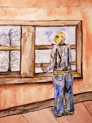 He did not understand the uproar over isolation. His whole life had been lived in isolation, so much so, that he no longer could He did not understand the uproar over isolation. His whole life had been lived in isolation, so much so, that he no longer could