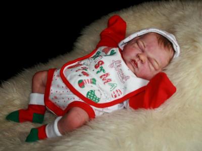 Xmas Reborn Baby girl ~ Angie ~ ADOPTED/SOLD ~ Click on image for more information