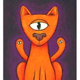 3-Eyed Cat