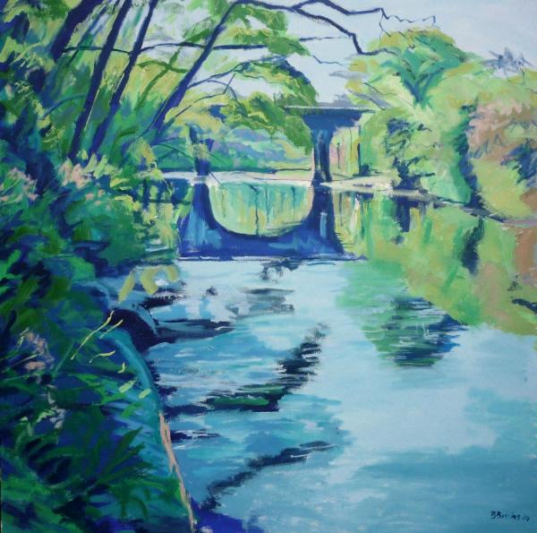 The river Torridge at Orford Bridge, Great Torrington