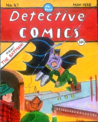 First Batman Comic Cover 1939