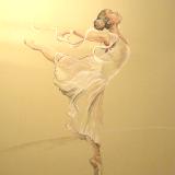Freedom Dance (life size ballet dancer) mural