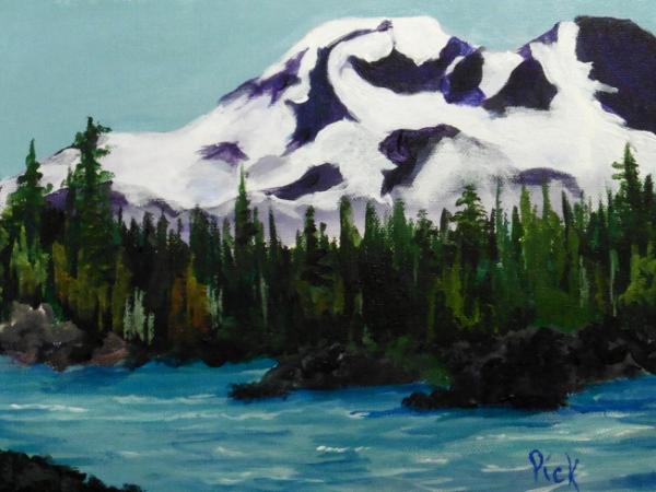 Windy evening at Lava Lake