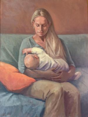 Madonna 30x40" oil Madonna 30x40" oil